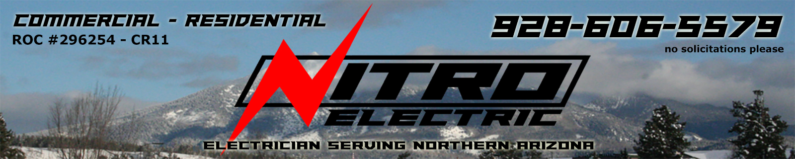 Nitro Electric - Electrician serving Flagstaff, Grand Canyon and Sedona