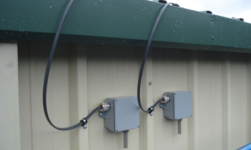 adjustable ambient temperature sensing controllers to operate commercial heat cable cable